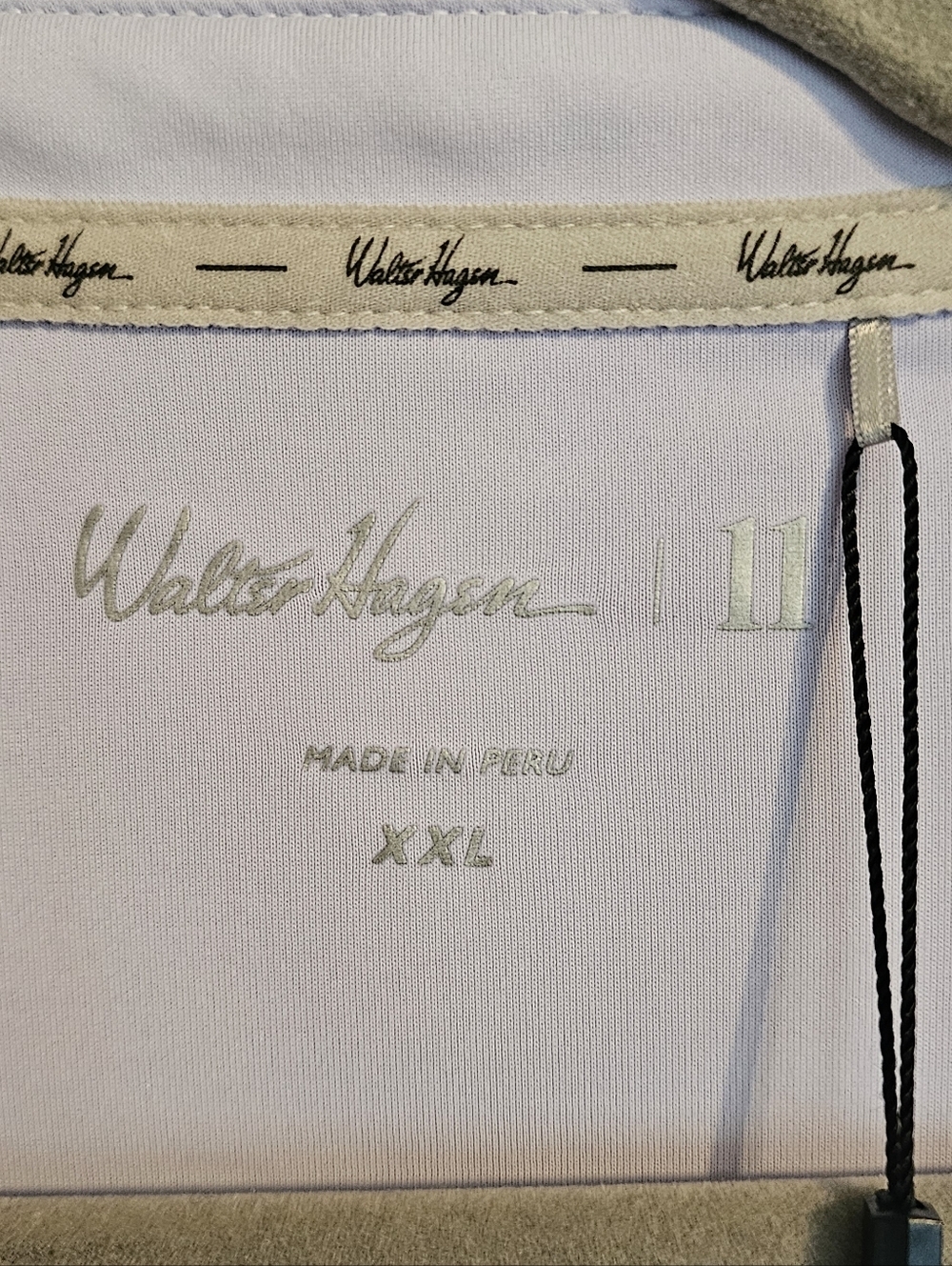 NWT Men's Short Sleeve Button Polo Golf Walter Hagen XXL - Picture 6 of 6